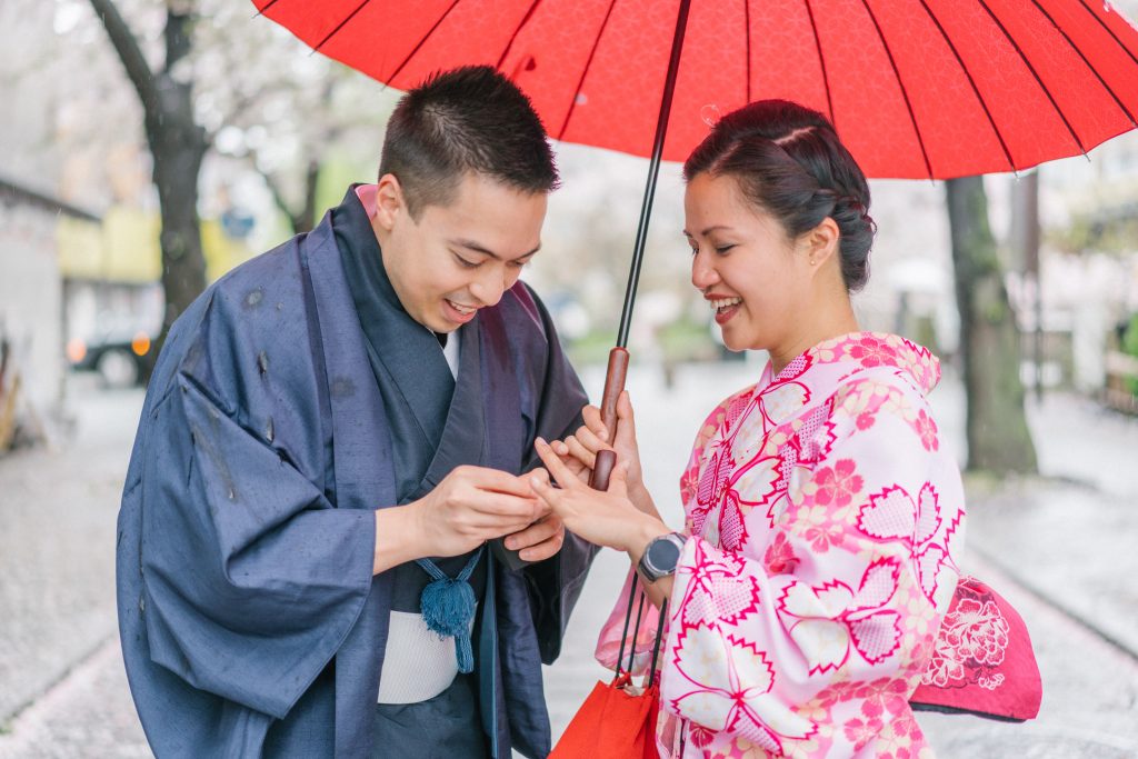 Surprise Marriage Proposal photographer in Kyoto and Tokyo